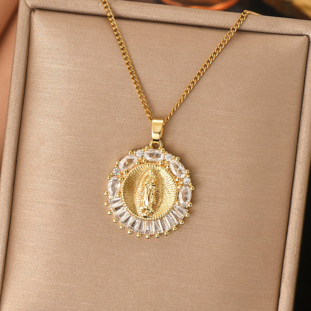 Zarelle - Religious Pendant Necklace
