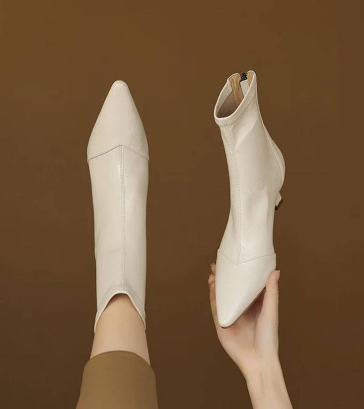 Amelia - Refined Heeled Ankle Boots