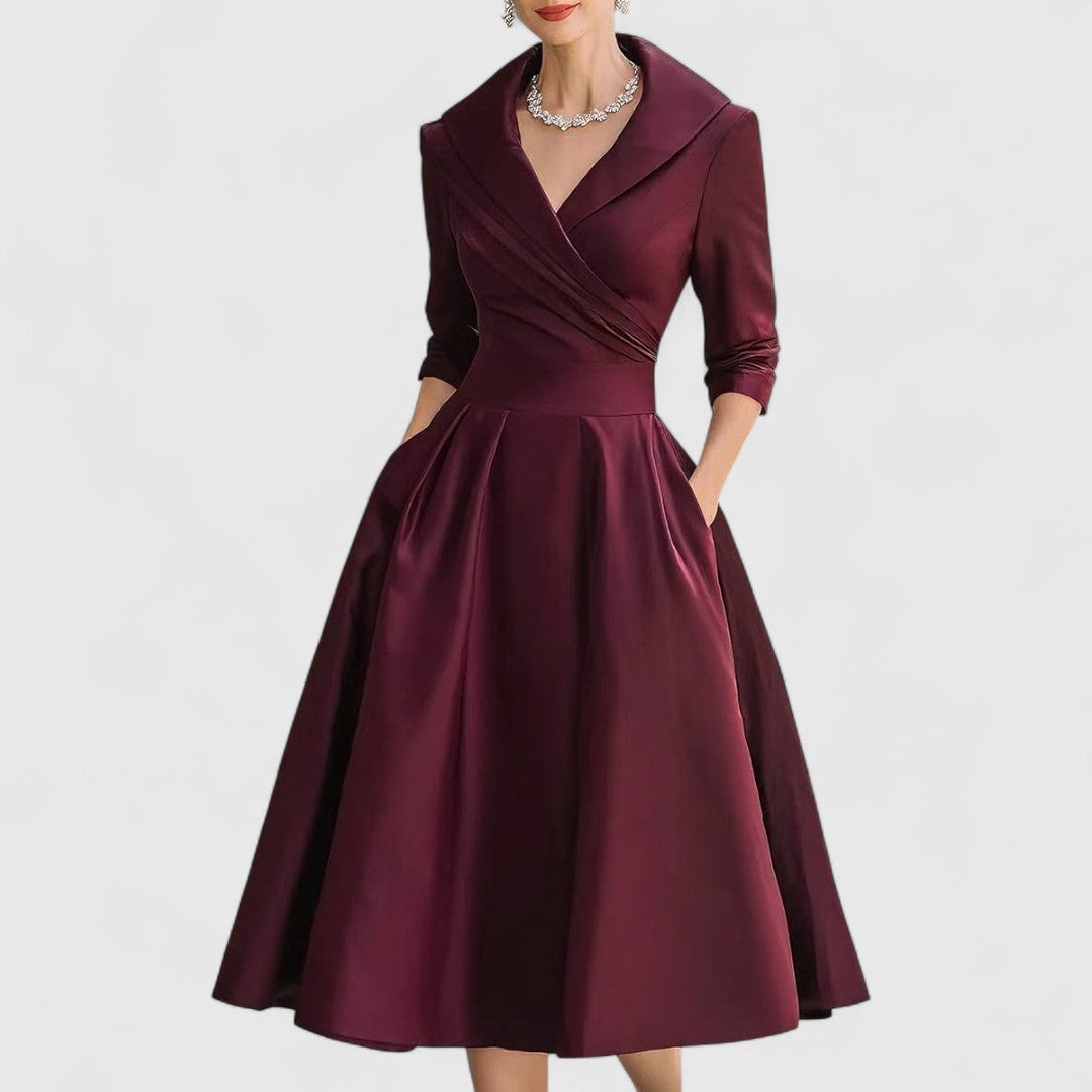Ralla - Elegant Casual Midi Dress