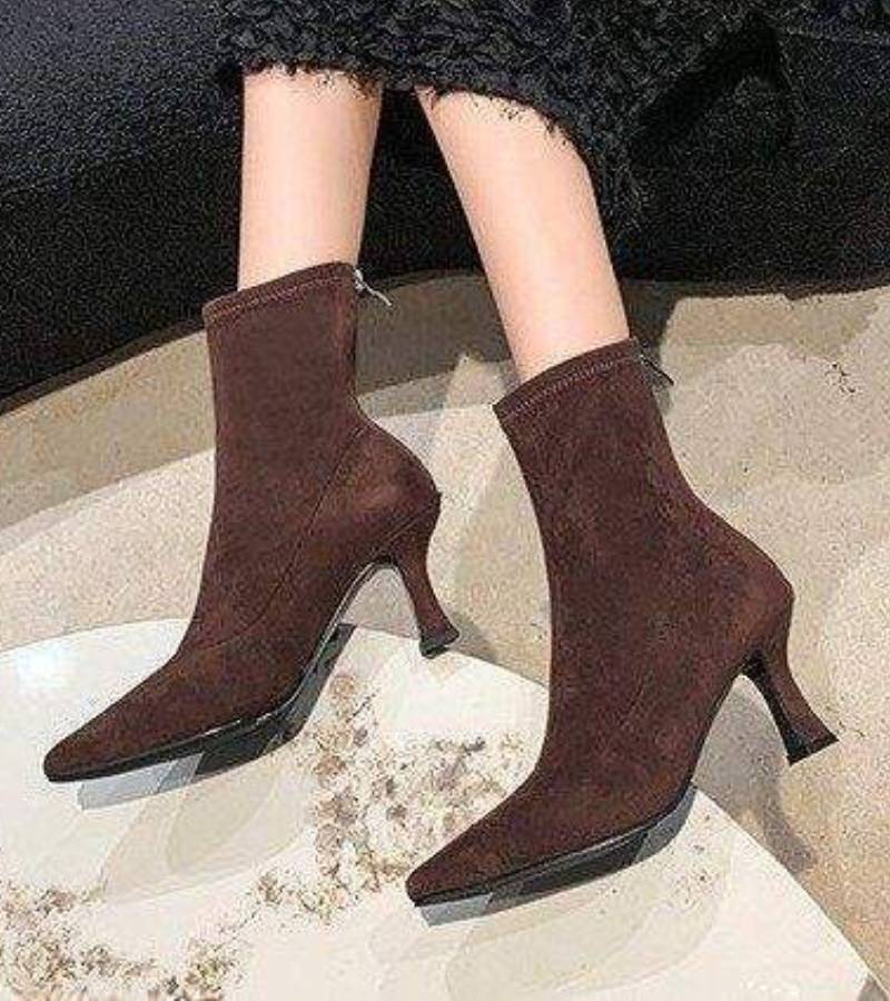 Amelia - Refined Heeled Ankle Boots