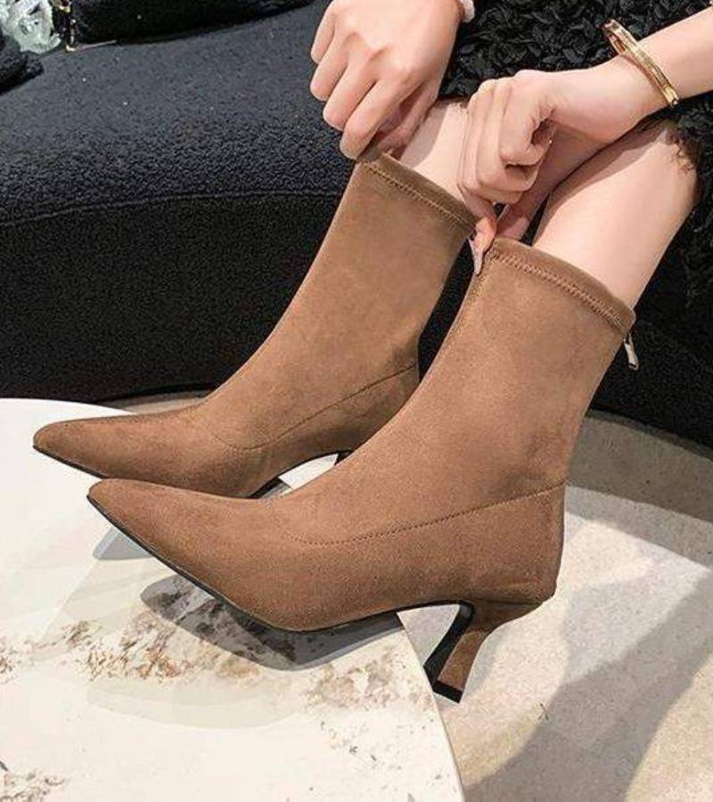 Amelia - Refined Heeled Ankle Boots