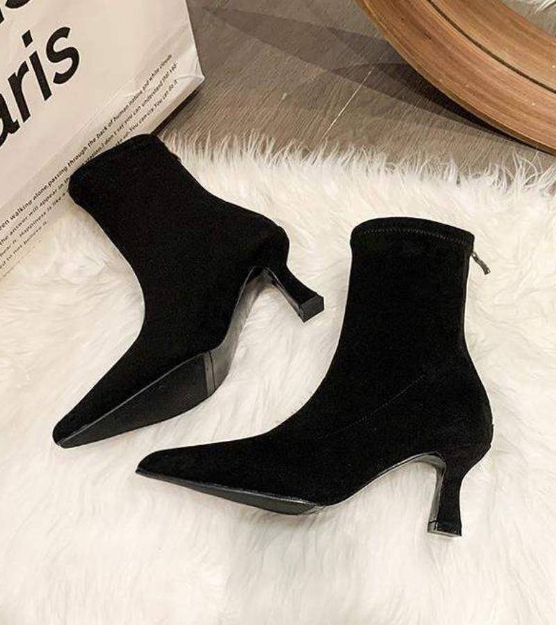 Amelia - Refined Heeled Ankle Boots