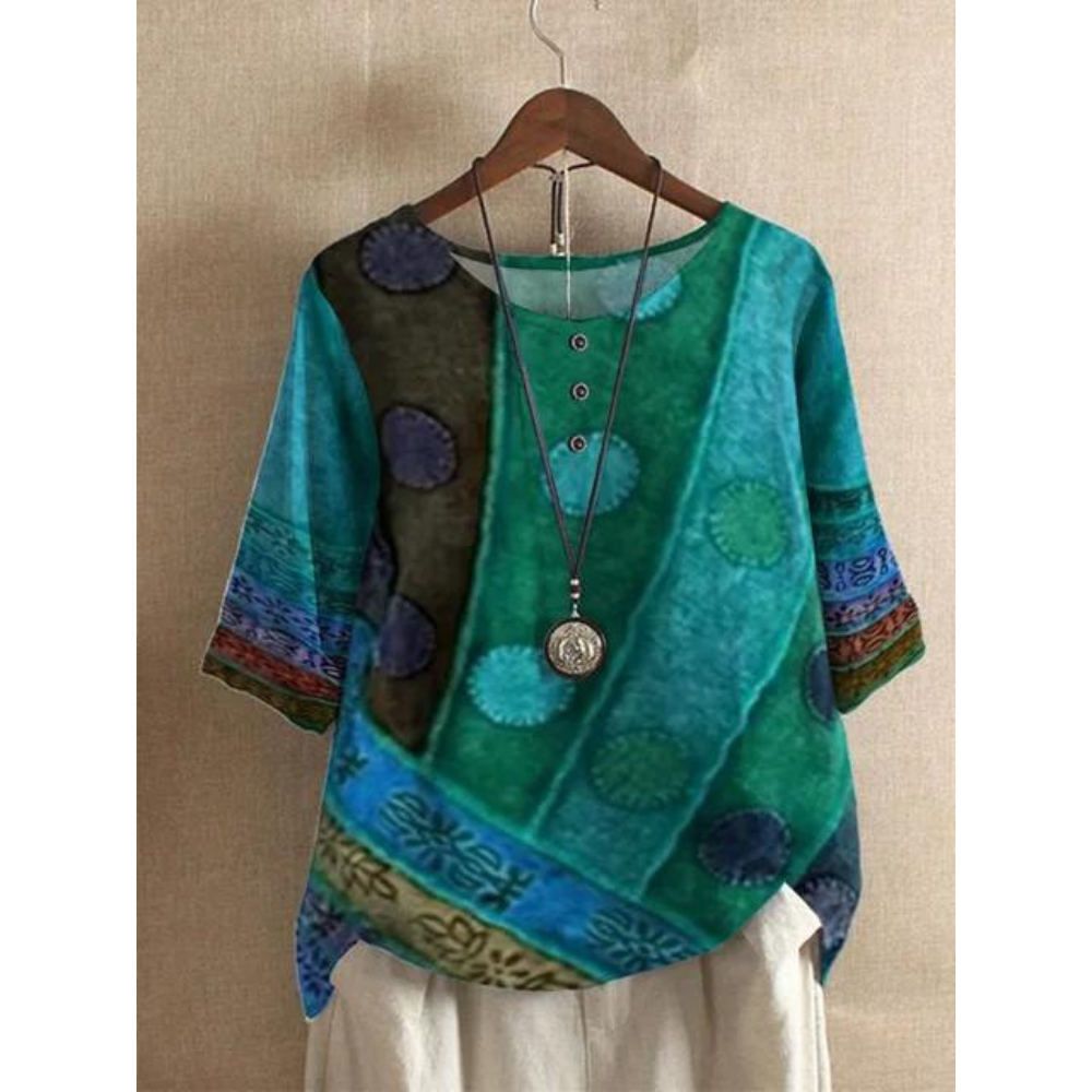 Taelyn - Elegant Casual Bohemian Blouse