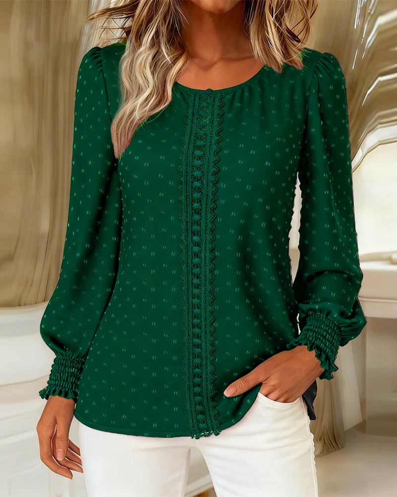 Maricea - Soft-Touch Long-Sleeve Top