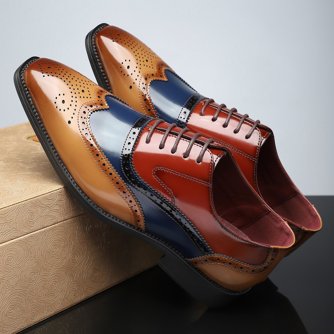 Nalos - Hand-Finished Wingtip Oxfords