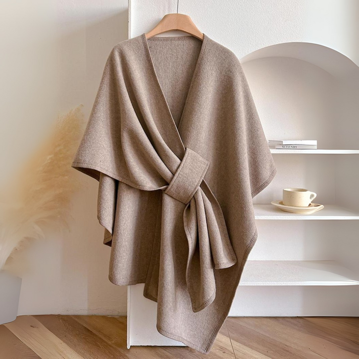 Teysia - Soft-Touch Draped Shawl