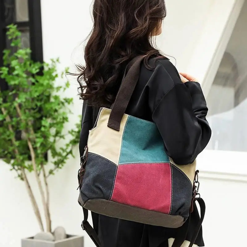 Amaya - Modern Canvas Tote Bag