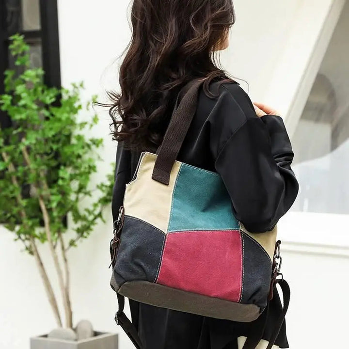 Amaya - Modern Canvas Tote Bag