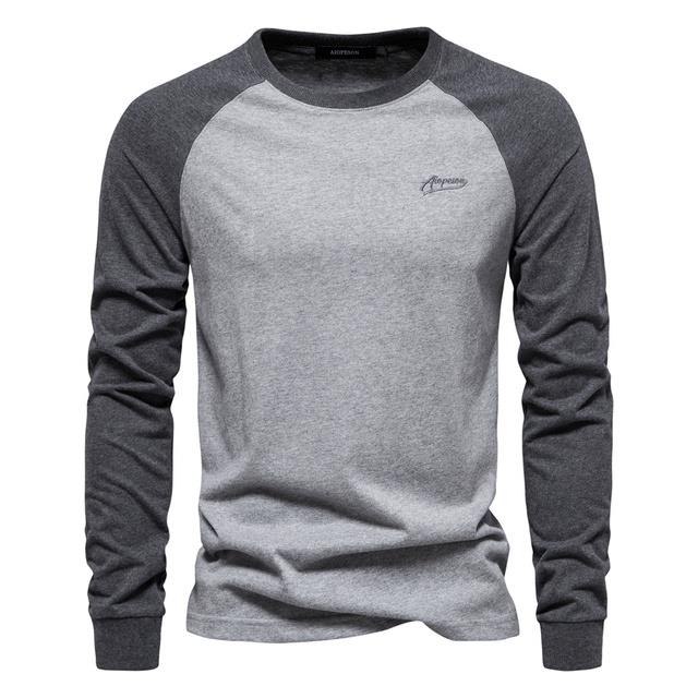 Arvex - Soft-Touch Crewneck Long Sleeve T-Shirt