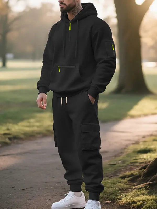 Varrikon - Stylish Hooded Two Piece Set