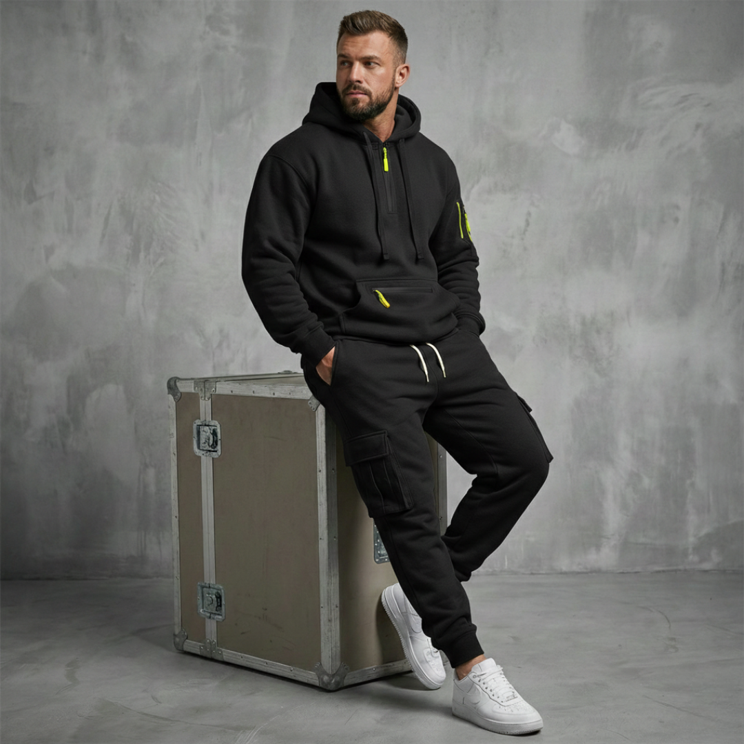 Mason - Thermal Men's Hoodie & Jogger Set
