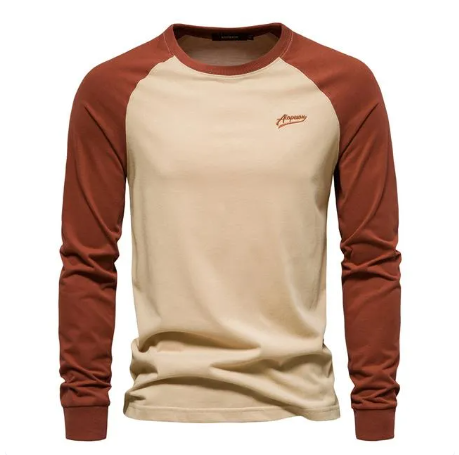 Arvex - Soft-Touch Crewneck Long Sleeve T-Shirt