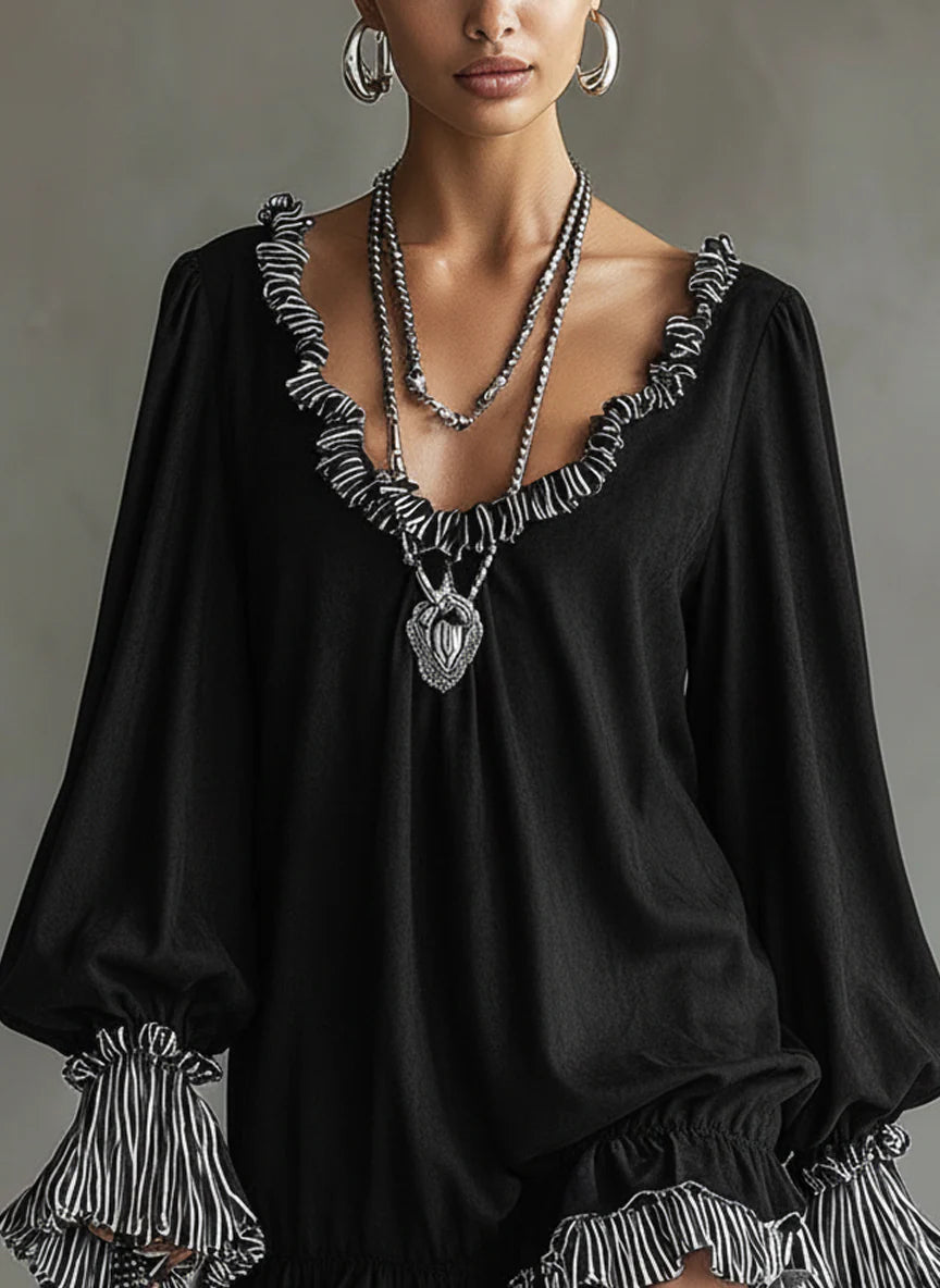 Marivene - Stylish Casual Mini Dress