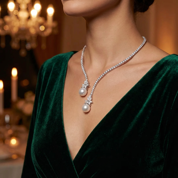 Sorin - Double Drop Pendant Necklace