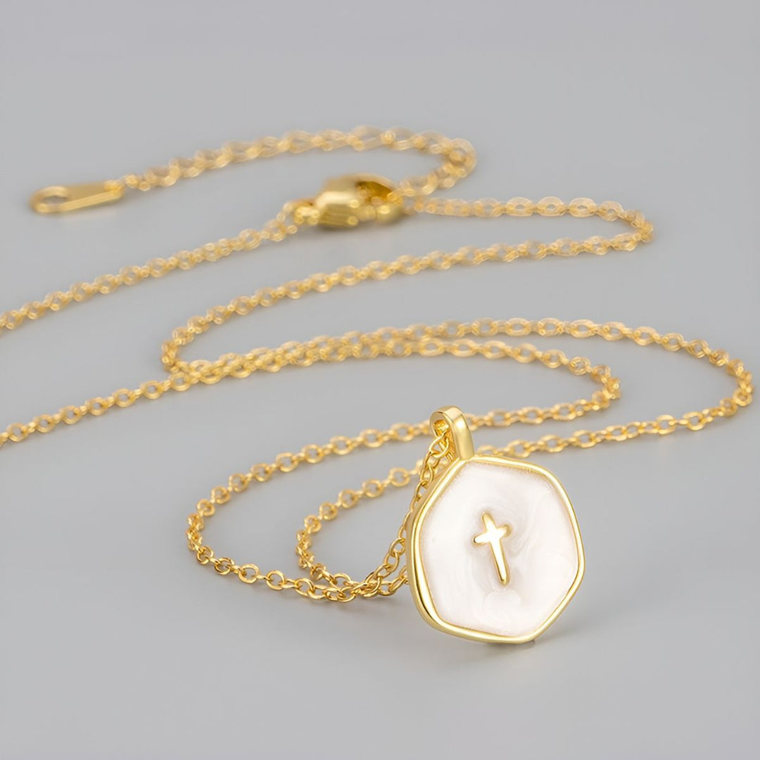 Saniya - Cross Pendant Necklace