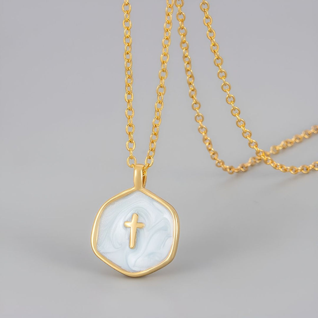 Saniya - Cross Pendant Necklace
