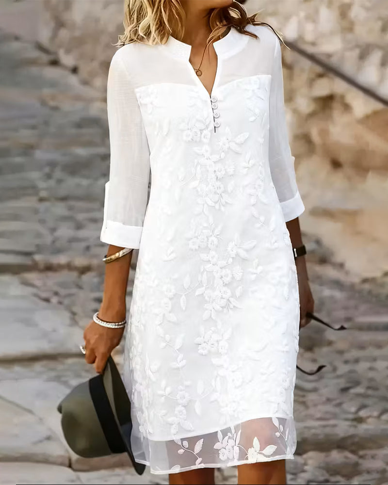 Emerisse - Elegant Casual Midi Dress