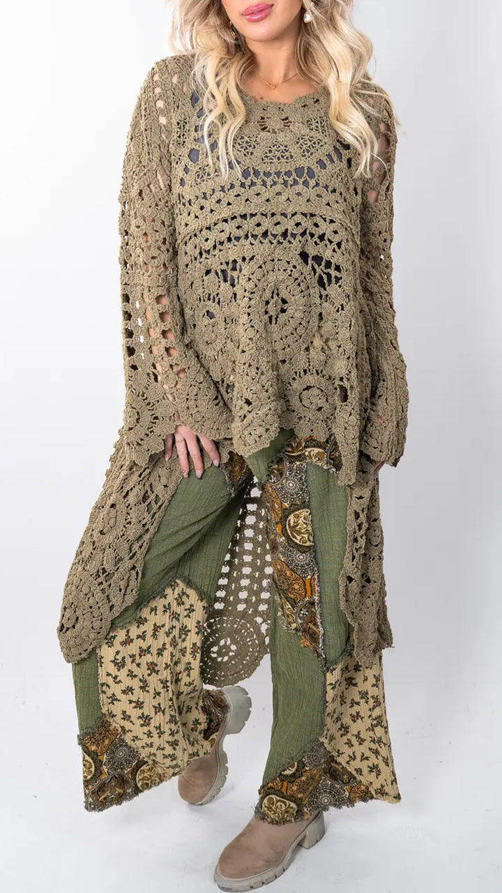 Soralen - Stylish Casual Crochet Top