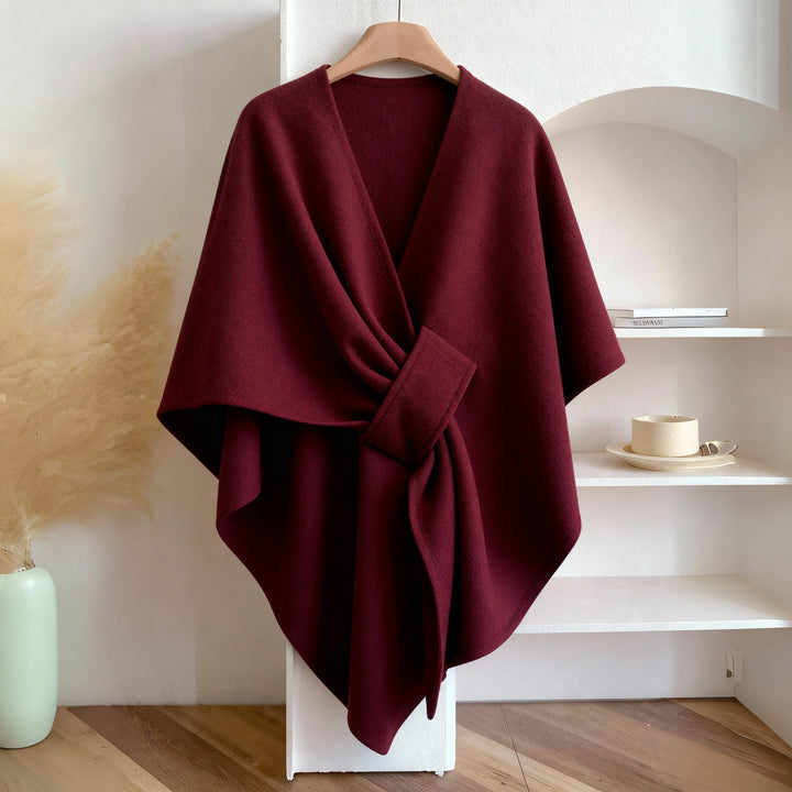 Teysia - Soft-Touch Draped Shawl