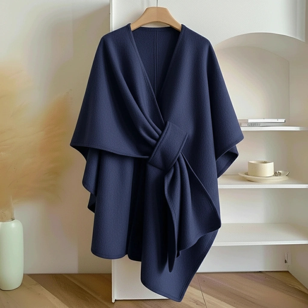 Teysia - Soft-Touch Draped Shawl