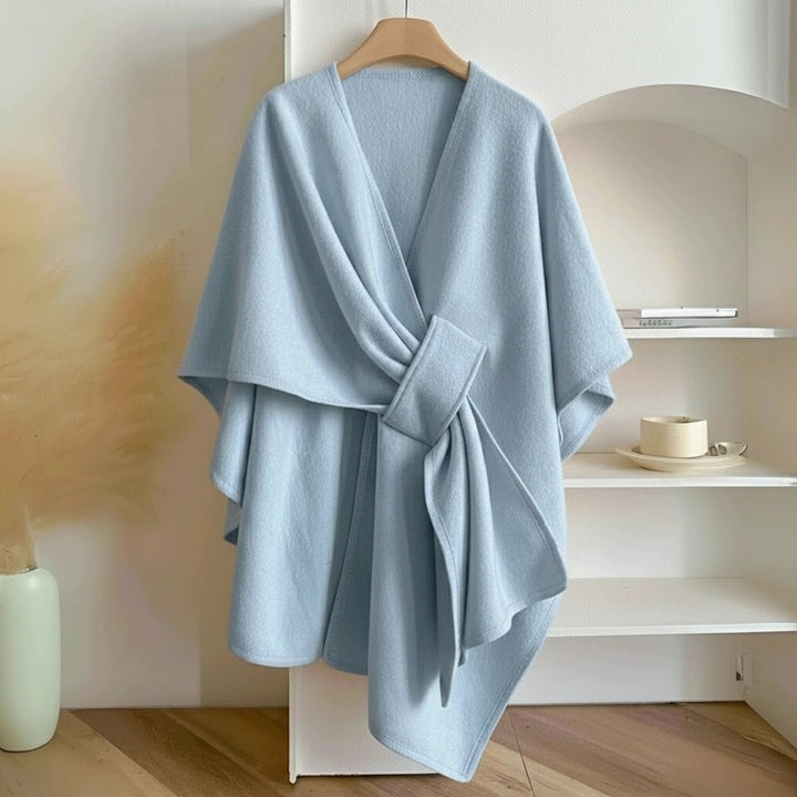 Teysia - Soft-Touch Draped Shawl