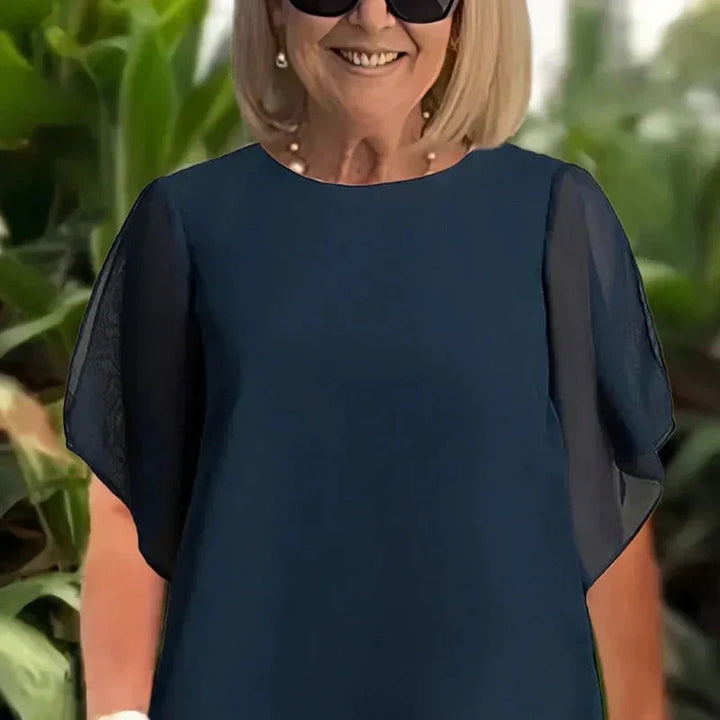 Noretta - Draped Wide-Leg Trouser Set